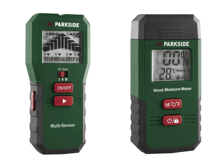 PARKSIDE® Detector multi-materiales o medidor de humedad PMSHM2 A3