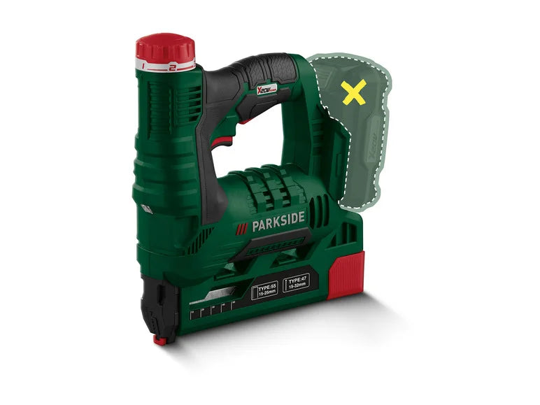 PARKSIDE® Grapadora inalámbrica PAT 20-Li A1, sin batería ni cargador, 20V
