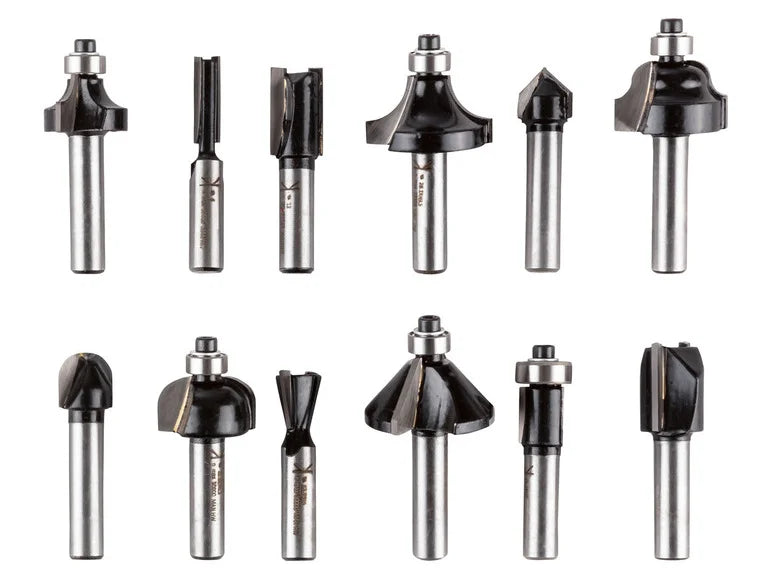 Set de 12 embouts de fraisage PFB 12 A1