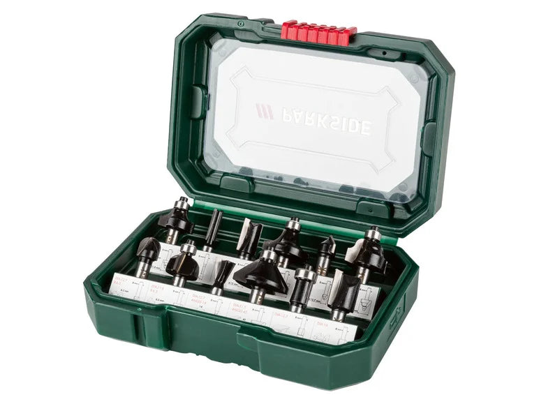 PARKSIDE® Juego de 12 puntas de fresado PFB 12 A1
