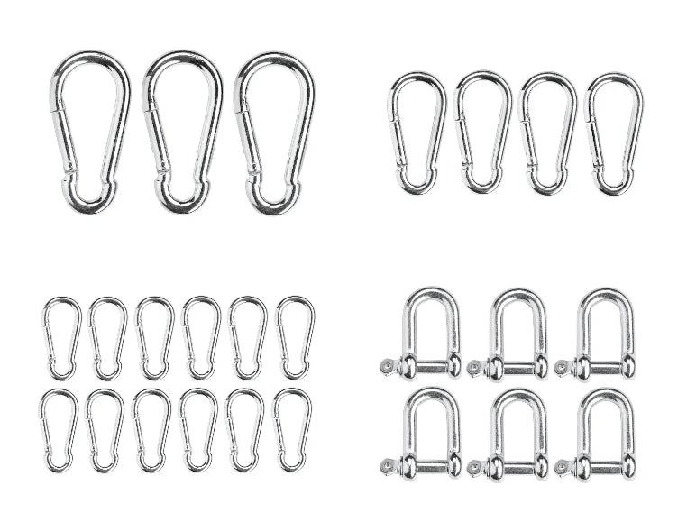 Mousquetons ou Manilles