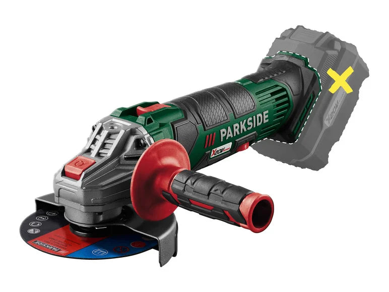 PARKSIDE® Amoladora angular inalámbrica PWSA 20-Li F4, 20 V