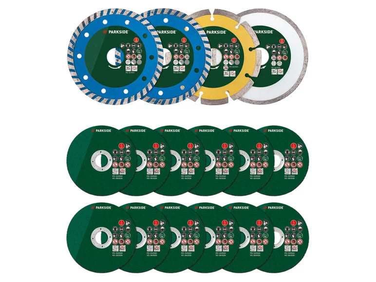 PARKSIDE® Juego de discos de corte PWSZS 1, Ø 125 mm