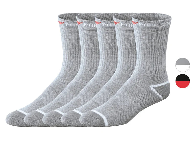 PARKSIDE® Juego de 5 pares de calcetines para hombre